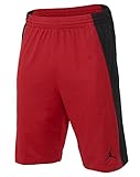 [642321-689] AIR JORDAN BASELINE SHORT APPAREL SHORTS AIR JORDANRED BLACKM [並行輸入品]