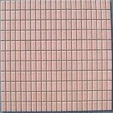 昭和のレトロモザイク ローズ色 ＬＣ－６【アウトレットタイル】