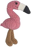 ウィーゴアミーゴ Weegoamigo ラトル 赤ちゃん おもちゃ ガラガラ ぬいぐるみ 新生児 Crochet Rattles Fancy Flamingo フラミンゴ