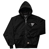 NFL カンバーランド キャンバスキルトラインフードジャケット XL