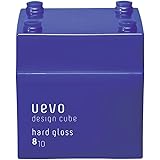 ウェーボデザインキューブ ウェーボ デザインキューブ (uevo design cube) ハードグロス 80g ヘアワックス 80グラム (x 1)