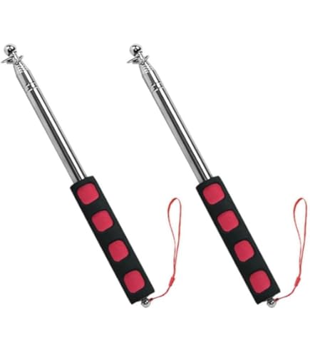 Amazon | 伸縮棒 伸縮ポール【2点セット】 指示棒 伸びる棒 ポータブル