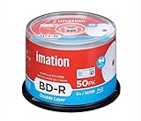 imation（イメーション） 1回録画用 ブルーレイディスク BD-R DL 50GB IM091 (片面2層 1-6倍速 50枚)