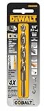 DEWALT DWA1212 3/16" Pilot Point Industrial Cobalt Drill Bit [並行輸入品]