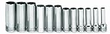Williams MSBD-12HRC 12-Piece 3/8-Inch Drive Metric Deep 6 Point Socket Set [並行輸入品]