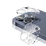 Sungale iPhone15 Pro / iPhone15 Pro Max 用カメラフィルム カメラレンズ 保護カバー 强化ガラス 極薄 日本旭硝子製 アイフォン15プロ/アイフォン15プロマックス 用 カメラ保護 保護ガラス 全面保護 3眼レンズ保護 露出オーバー防止 高透過率 防塵 いPhone15pro/ いPhone15pro max 対応 レンズ保護フィルムクリア(2枚セット)