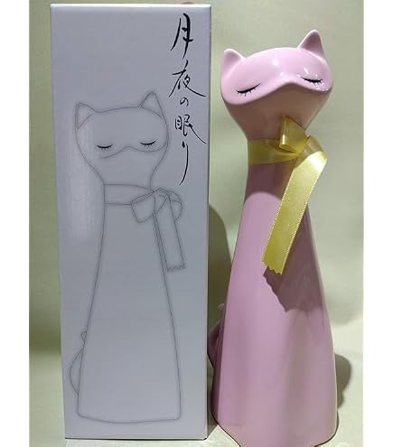 Amazon.co.jp: 千代寿 月夜の眠り 黄猫ボトル 720ml : 食品・飲料・お酒