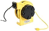 Woodhead 990 Cord Reel Base, Standard Duty, 14/3 SJTOW Cord Type, 45ft Cord Length by Woodhead