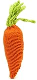 Pebble knitted vegetable rattle - carrot [並行輸入品]