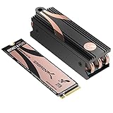 SABRENT SSD 2TB、M.2 ヒートシンク付 M.2 SSD 2TB PCIe 4.0 M.2 SSD NVMe 2TB、Gen4 M.2 2280、内蔵SSD速度最大7100MB/秒 ロケット4 PLUS エクストリームパフォーマンス (SB-RKT4P-HTSP-2TB)