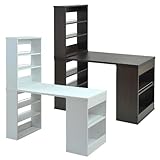 ユニットデスク［カラー：ダークブラウン］