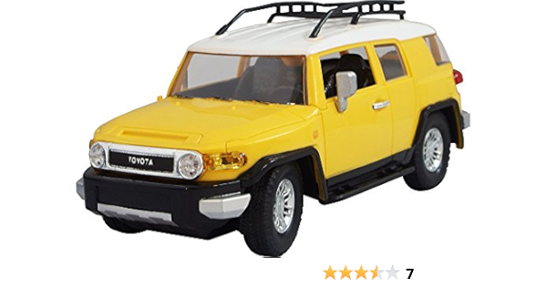 Amazon 正規ライセンスラジコン トヨタ Fj クルーザー Fj Cruiser Limted 1 24サイズ Toyota フルファンクションrc イエロー ラジコン ドローン 通販