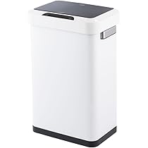 Amazon.co.jp: EKO ゴミ箱 自動開閉 ホライゾンセンサービン ホワイト
