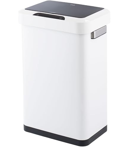 Amazon｜ゴミ箱 自動開閉センサービン シルバー 45L ふた付き インナー