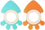 Kidsmile Silicone Teething Toy Soft and Chewy Baby Training Teether Food Grade Silicone Infant Octop