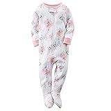 カーターズ Carter's ロンパース カバーオール パジャマ 長袖 足つき 滑り止め付き 女の子 綿100% 春秋 1-Piece Snug Fit Cotton PJs 24M (83-86cm