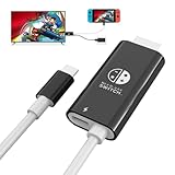YFFSFDC Switchドック switch テレビ接続ケーブル 純正直接にTV出力Hdmi 4K@30HzP解像度 HDMI変換 type c PD急速充電 Switch テレビ接続ケーブル テレビ出力 遅延なし 多機能 Switch/Switch OLED/スマホ/パソコン/タブレットなどに対応 持ち運び便利