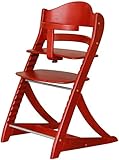大和屋 すくすくチェア EN ガード付 レッドRD 2006 充実した機能が備わったベビーチェア