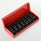 NEW 8 Pcs 3/8 Drive Shallow Impact Universal Joint Socket Set -MM- by ATE Tools