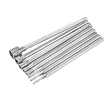 8本セット 回転工具 ダイヤモンド コート 球状ヘッド ジェイドビーズ 研削工具 2.35mm
