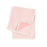 Tadpoles Organic Cotton Double Layer Receiving Blanket, Salmon by Tadpoles [並行輸入品]
