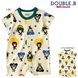 ダブルB(mikihouse）変身Ｂくん☆ショートオール　62-1301-780 (80cm