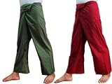 2 x Thai Fishermanパンツ妊娠ヨガマッサージビーチ夏パンツ