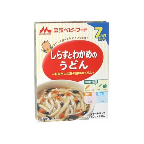 森永 7ヵ月頃からの森永ベビーフード しらすとわかめのうどん