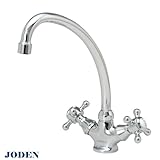 【JODEN】キッチンスタンダードCH（クロム） キッチン用2ハンドル混合栓 クラシック蛇口 2PCVS