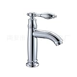 Single-cold basin faucet bathroom faucet basin mixerシングルコールド洗面器の蛇口の浴室の蛇口洗面器のミキサー [並行輸入品]