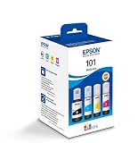 Epson 101 インク エコタンク 4色 マルチパック ブラック マゼンタ シアン イエロー L