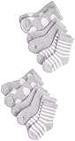 リトルジラフ ベビーソックス 6点セット(シルバー) 0-12M lg0047-05 【正規代理店輸入】
