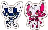 東京 2020 オリンピック パラリンピック マスコット ピンズ ピンバッジ 2種セット ミライトワ ソメイティ 公式 グッズ