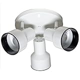 Boston Harbor R0101-3L 3-Light Flush Mount Fixture, White [並行輸入品]