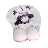 BINGXIN アニメマウスパッド3Dマウスパッド 立体 おっぱい お尻 マウスパッド 胸 漫画 マウスパッド (1)