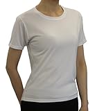 ナノミックス レディス コンフォータブル 半袖 Tシャツ 白 S