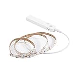 XCSOURCEワイヤレスPIRモーションセンサーストリップライト遅延1 M 30 LED電池式ワードローブキャビネットベッド下夜ランプld1117