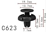 プッシュ　リベット　ホンダ系　フェンダー用　PF-C623　10個