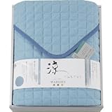 『内祝 お返し 快気祝 引き出物 結婚内祝 出産内祝 引越 ご挨拶などに人気の商品』　WABIZEN　涼のおもてなし　浅縹色の国産敷パット　【のし・包装可】