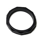 Mama & Little - Finley Silicone Teething Bangle - Black Licorice by Mama & Little