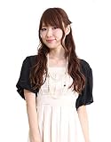 [コウエイストア]koeistore ボレロ シフォン カーディガン レースリバーシブル パー...