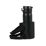 Yutner - Black Nylon Roll Bar Water Drink Cup Holder Bag + Strap For Jeep Wrangler CJ YJ TJ JK 2007-