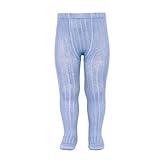 コンドル Condor 子供タイツ リブタイツ(全65色)  Soft Blue(ソフトブルー) 0(0~1歳)