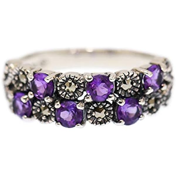 Amazon.co.jp: 碌山 アンティークジュエリー 天然石 オニキス