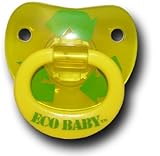 Billy Bob Eco Baby Pacifier - Recycle Yellow by Billy Bob Teeth [並行輸入品]