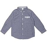 ボーイズ|キッズ[ZERO-GRAVITY]襟付き長袖デニムシャツ|男の子|男児|子供用|(ブルー|ヒッコリー)全2種 110cm ブルー
