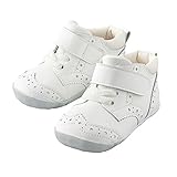 MIKIHOUSE(ミキハウス)ウィングチップ ファーストベビーシューズ 13cm,白