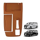 TELLIKA 40系アルファード シフトパネル ラバーマット ヴェルファイア 40系 ゴムマット カバー 1P 防水 防塵 キズ防止 汚れ防止 指紋防止 内装 カー用品 車用品 アルファード40系 アクセサリー カスタム パーツ (エレクトロシフトマチック装備車専用(ワイヤレス充電部分一体式))