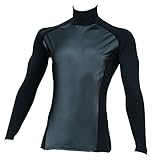 CO-COS コーコス 秋冬用 防風ハイブリッドロングネック G 2208 13ブラック M