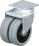 Blickle LDA-VPA 75K Swivel Caster, 2.95 Wheel Diameter, 220 lb. Load Capacity by Blickle